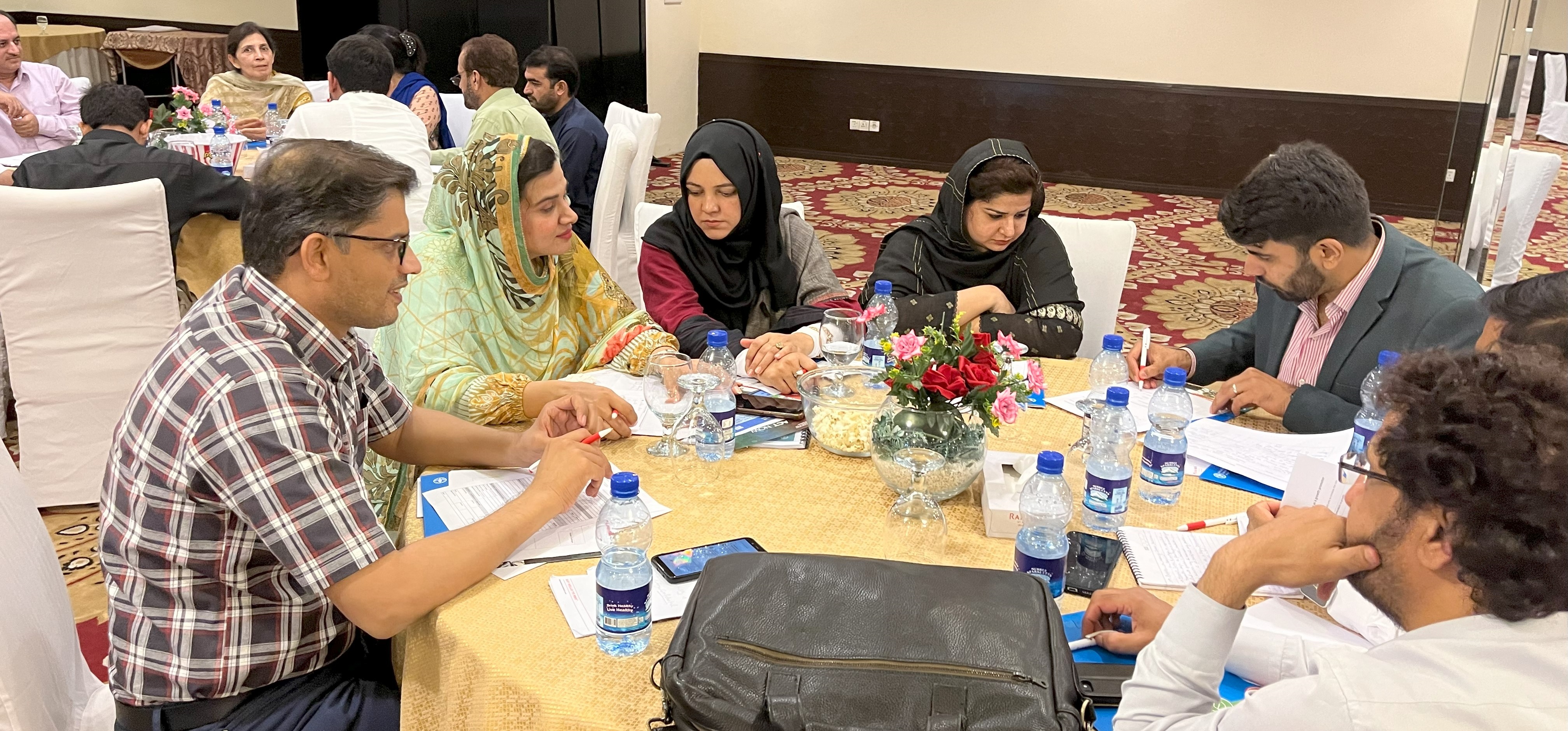 Pakistan shares its experience in addressing foodborne AMR with Cambodia and Nepal