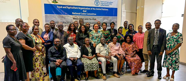 Codex Trust Fund project training under way in Nigeria
