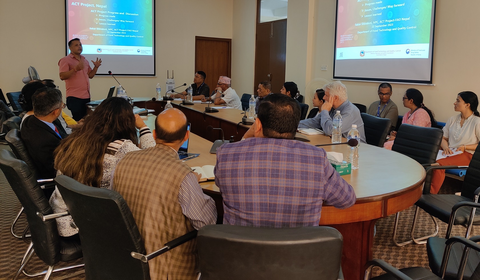 ACT in Nepal / Strengthening food safety laboratory to monitor antimicrobial resistance