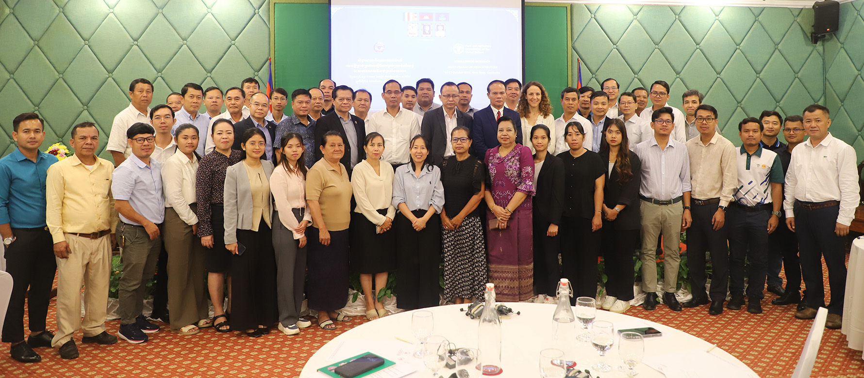 ACT / Cambodia workshop discusses medicated feed regulations