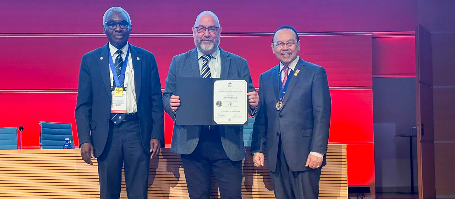 Codex Chairperson awarded at IUFoST World Congress