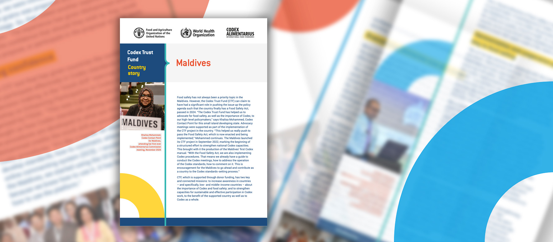 CTF / New success story from the Maldives shows a strengthened national food safety system