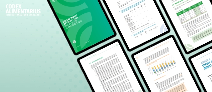 Use and impact of Codex standards: survey report out now!